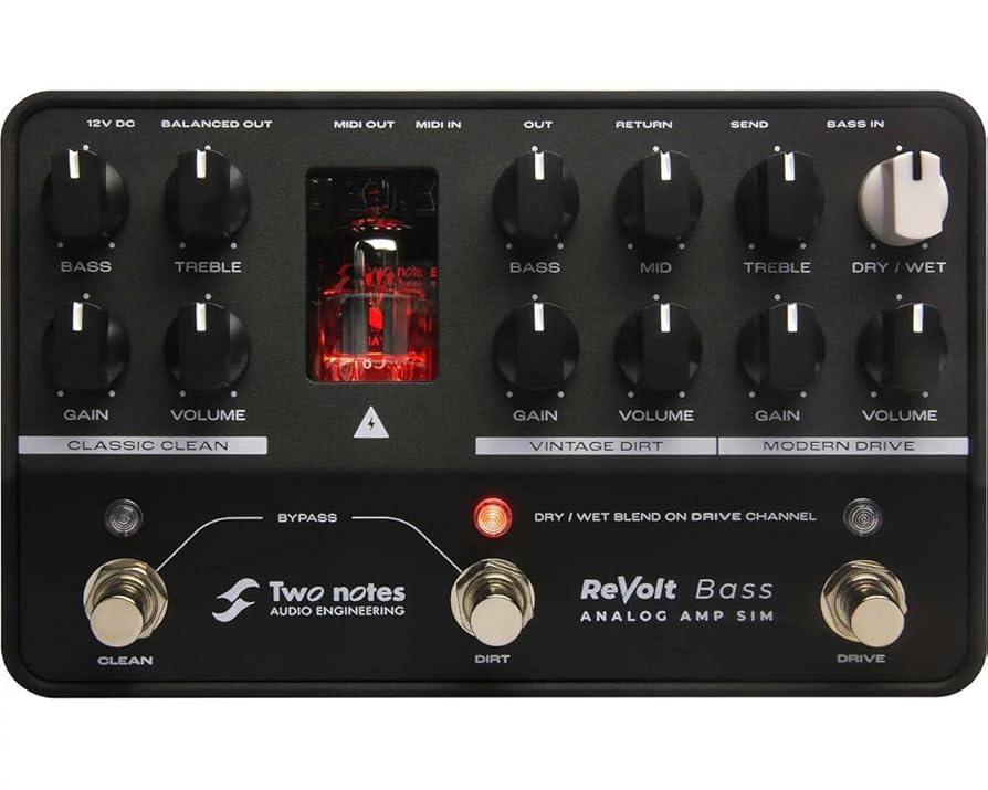 Amazon | Two notes トゥーノーツ ベース用 真空管プリアンプ