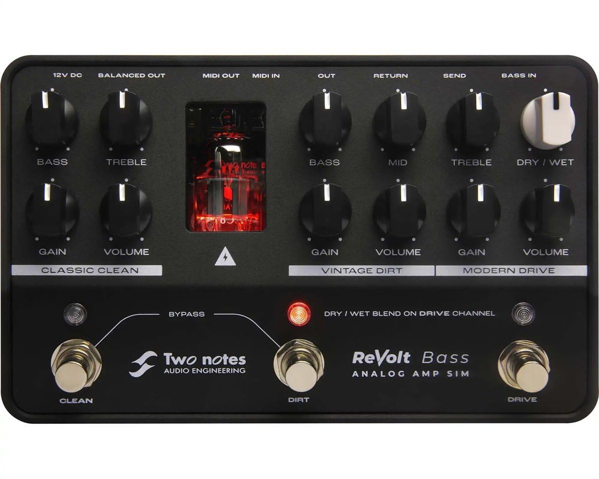 Amazon | Two notes トゥーノーツ ベース用 真空管プリアンプ・DI&