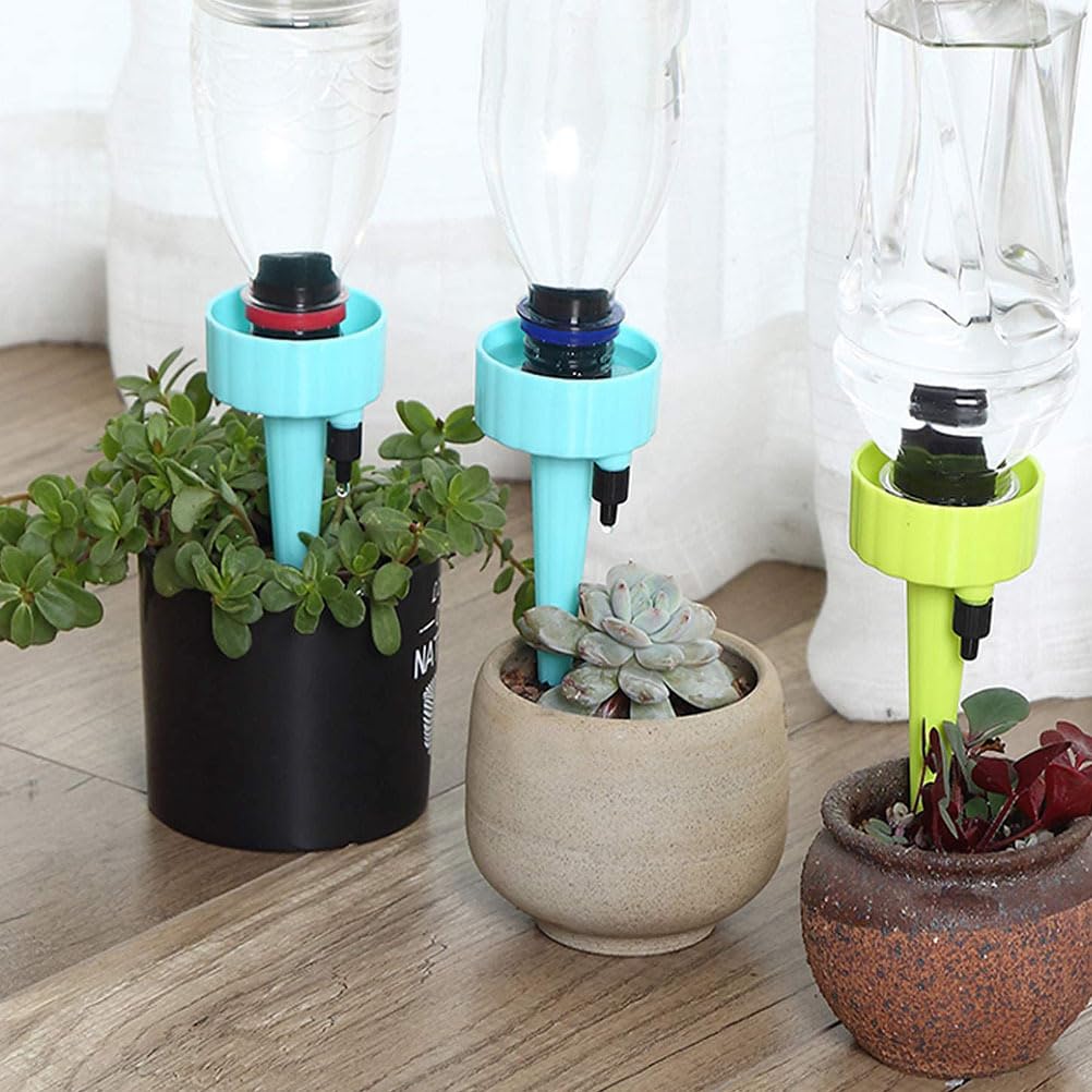 水やり当番 自動給水キャップ 自動水やり器 Amazon.co.jp: NUOBESTY 水やり当番 自動給水キャップ 自動水やり器