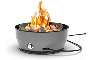 Outland Living Large Outdoor Propane Gas Fire Pit for Outside