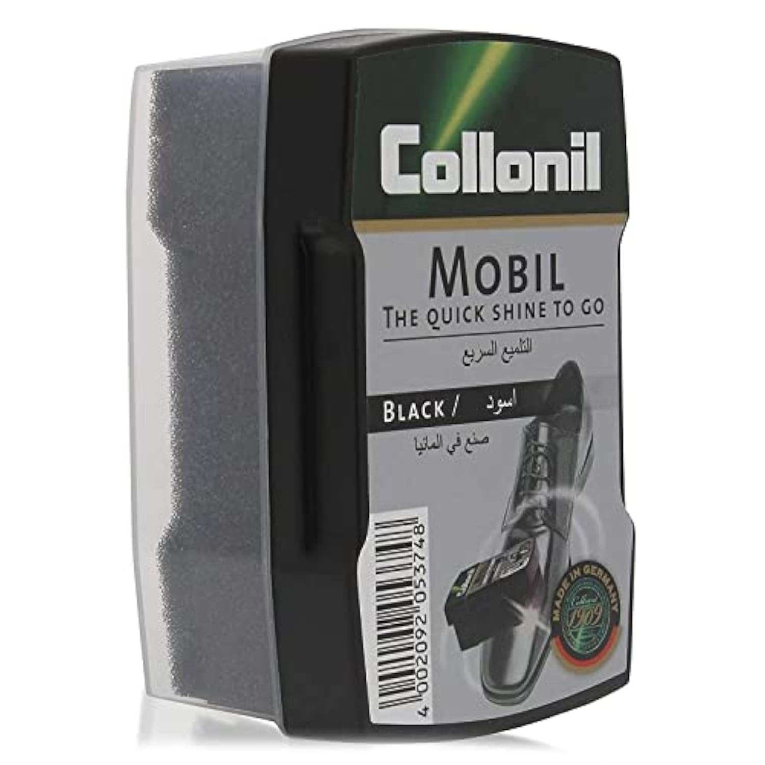 Collonil Unisex Adult Mobil Shoe Black Sponge Shoe Cleaning Sponge