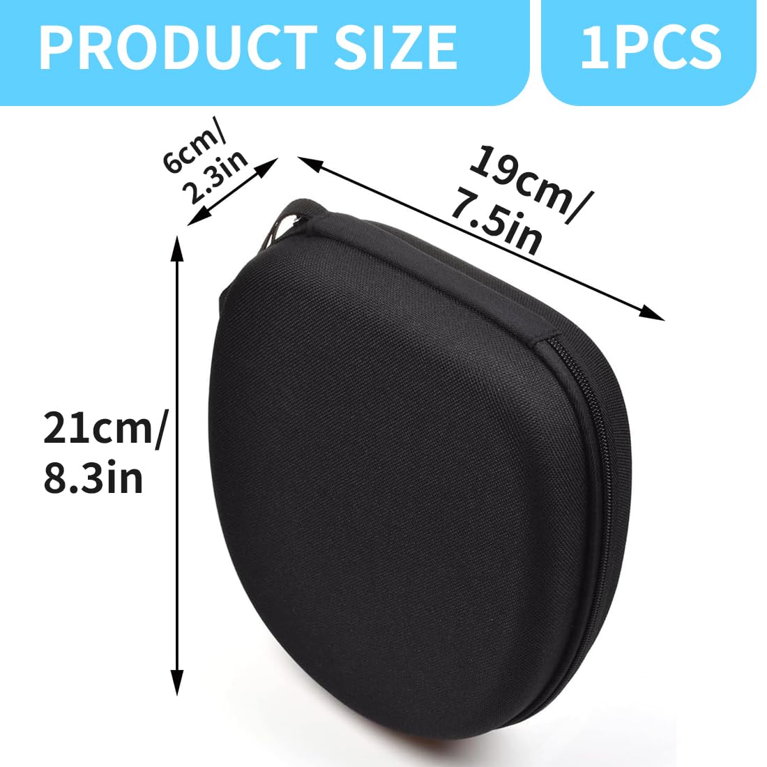 Housse Casque JBL Tune 510BT 520BT 770NC 760NC 720BT 710BT Live 670NC 770NC Sac Voyage Protecteur Noir
