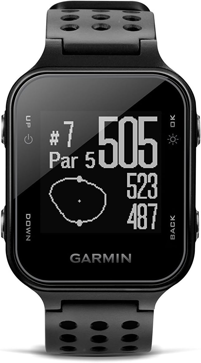 Garmin Approach S20 GPS Golf Watch Black Amazon.co.uk Sports & Outdoors