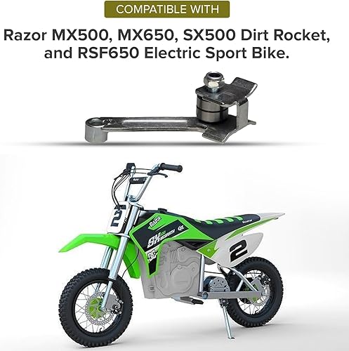 Miniatura 6 de AlveyTech Tensor de cadena con resorte para Razor MX500, MX650, SX500 Dirt Rocket y RSF650 bicicleta deportiva eléctrica (todas las versiones) - Kit