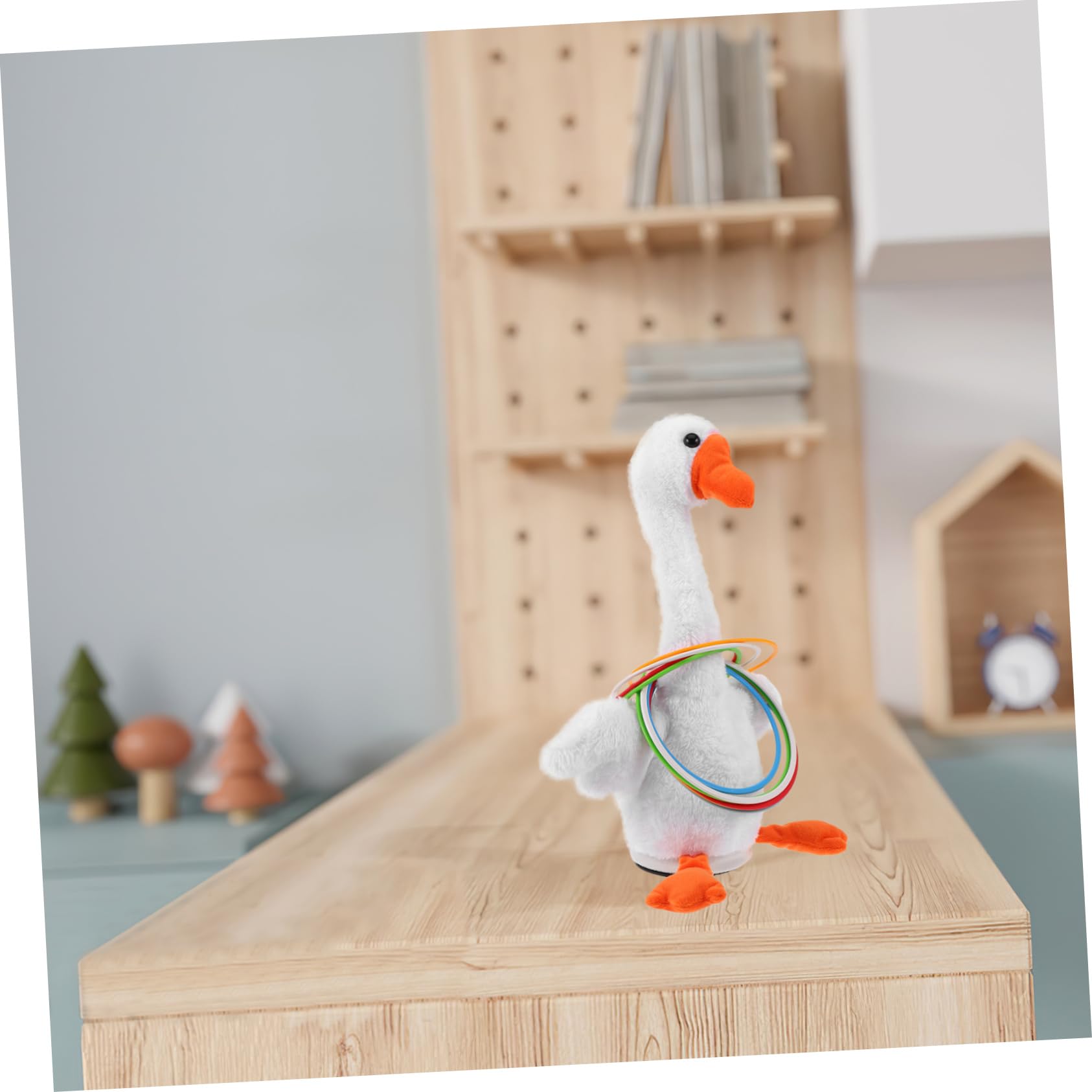 Gatuida Set Di Anelli Da Lancio Elettrico Per Bambini, Gioco Interattivo Genitore-figlio, Accessorio Didattico Prescolare Per Sviluppo Motricità e Concentrazione, Per Mercati Notturni