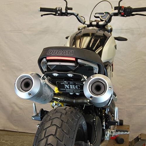 Miniatura 5 de New Rage Cycles Eliminador de guardabarros compatible con el Ducati Scrambler 1100 (2018 - presente) metido