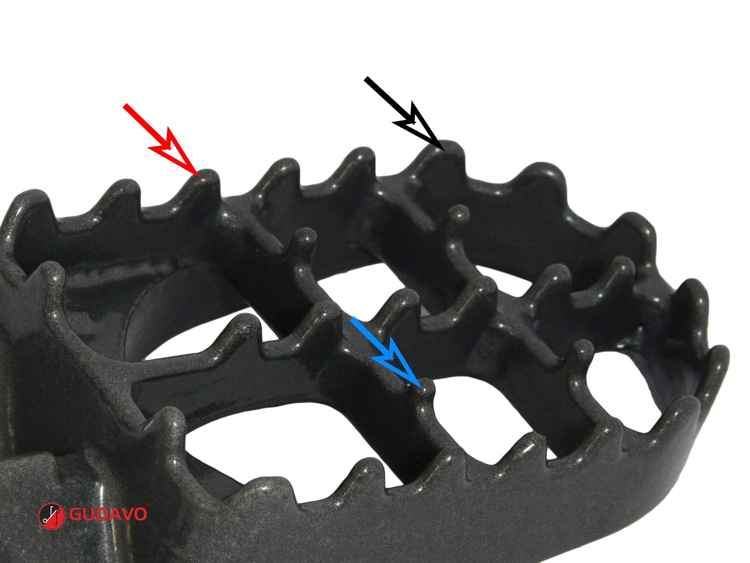 Repose-pieds Gauche Et Droit Pour Kawasaki KLX 650 (1993-1995) - En Acier, Neufs Sous Emballage