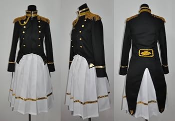 Amazon.co.jp: cos851ヘタリア にょたりあ 日本娘 2Pコスプレ衣装(女性