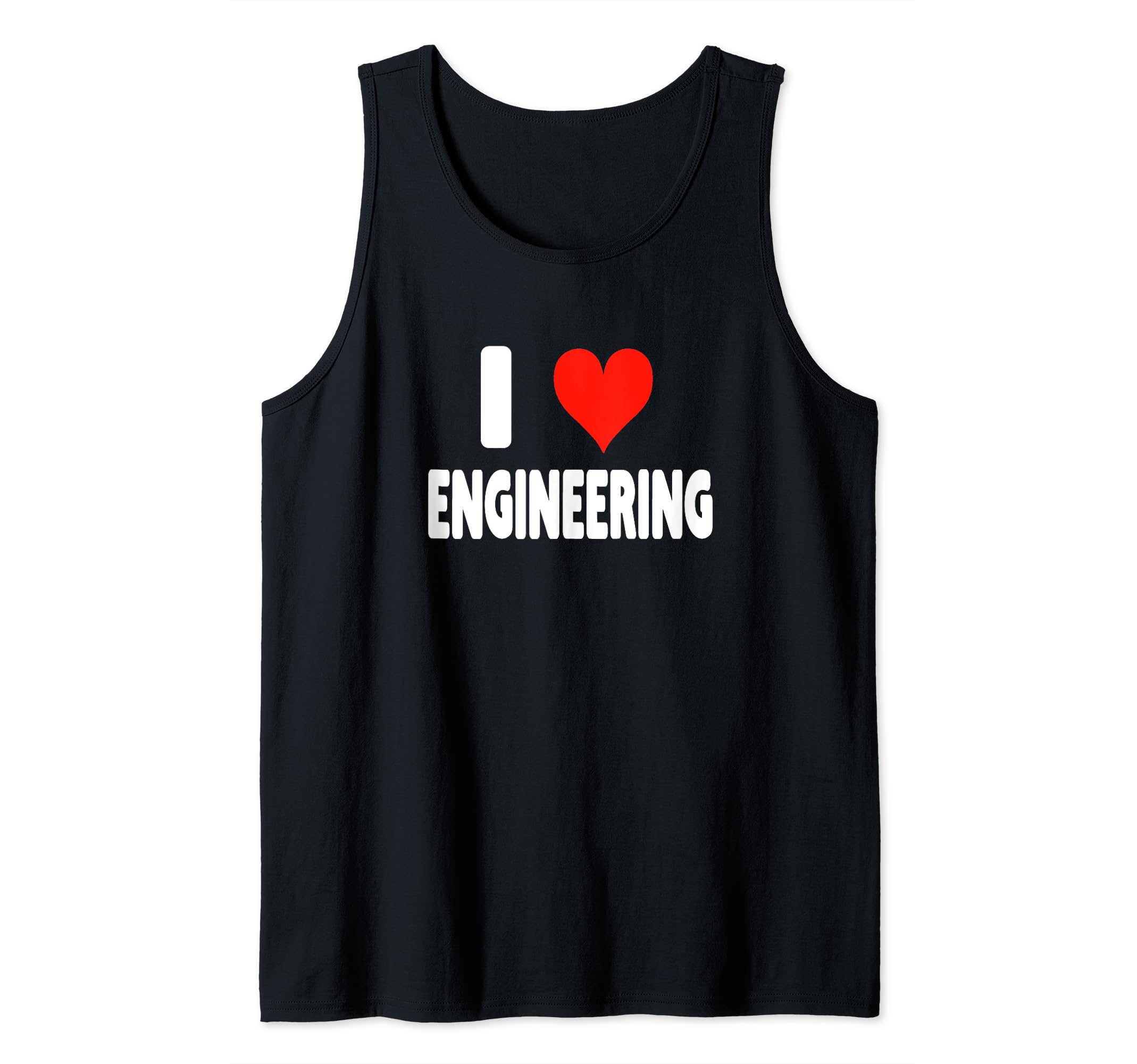 Engineer for Men Women Work Boss by RJI Love Engineering - Heart Civil Mechanical Industrial Tank Top