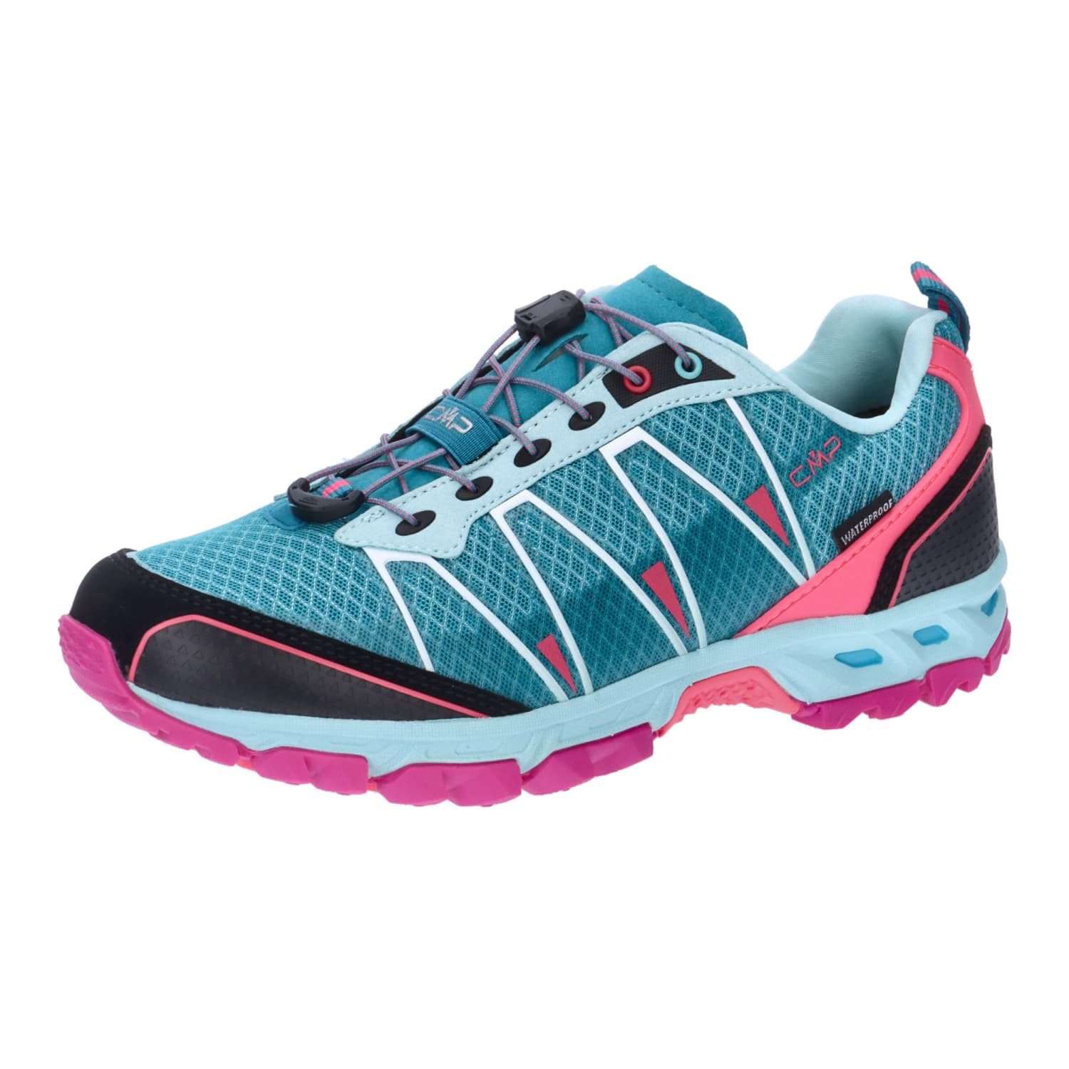 CMP Women's Altak Wmn Trail Shoes Wp Running Shoes, Teal Gloss, 8 Women