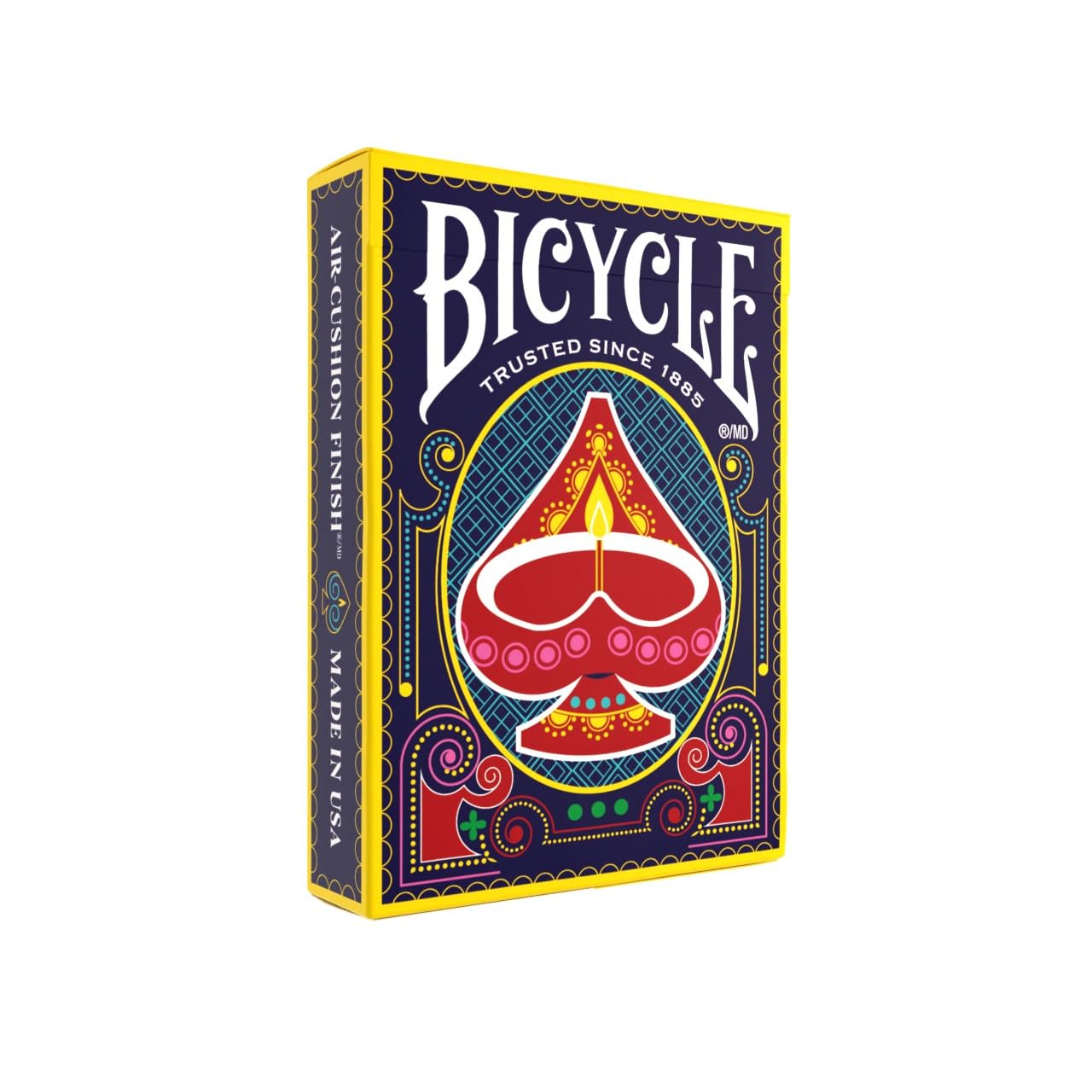 Bicycle Diwali, Collectible Standard 52 Deck of Cards, Poker Size, Gifts, Family & Kids Card Game Night-image-4