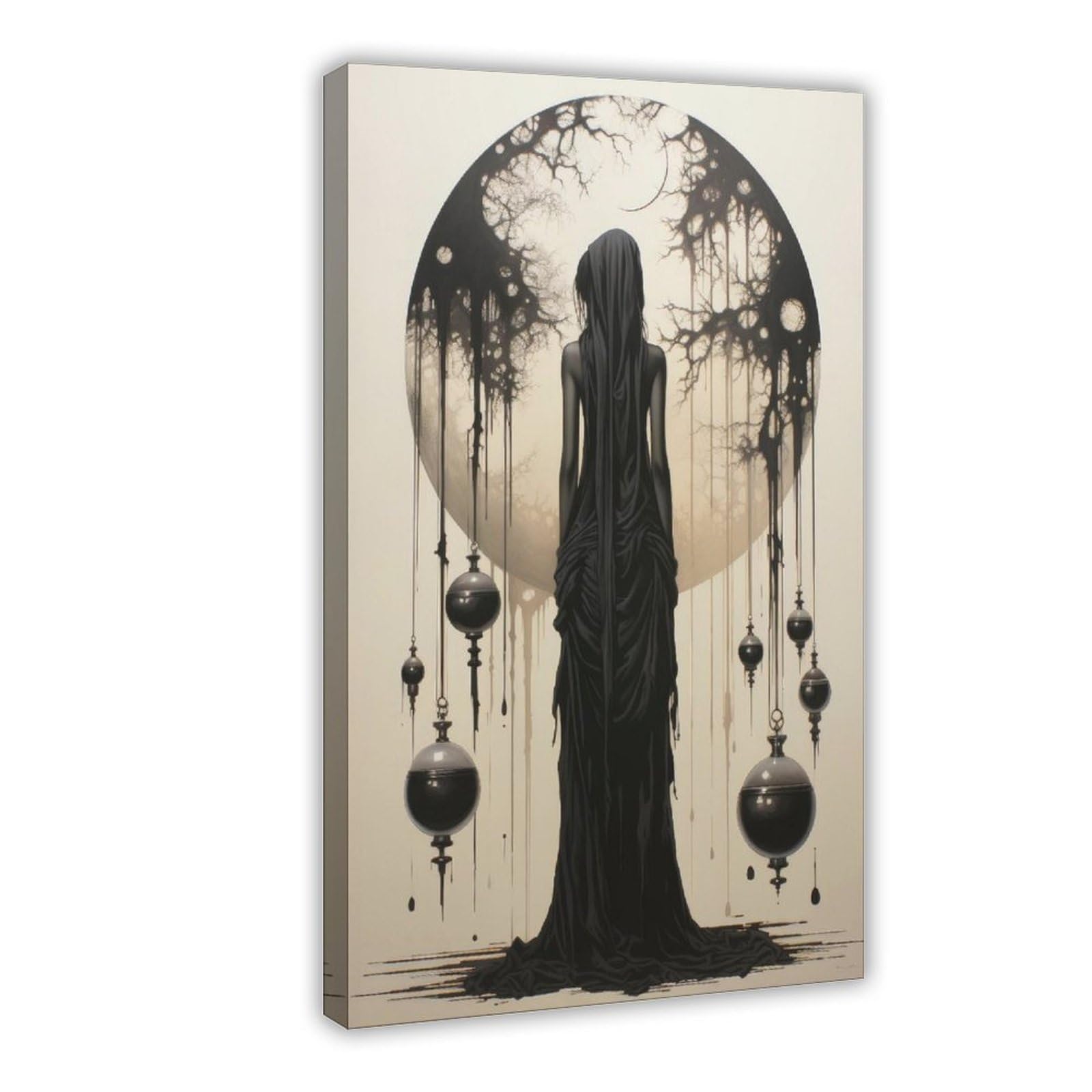 Ncudank Hekate Premium Matte Poster Canvas Poster Wall Art Decor Print Picture Paintings For Living Room Bedroom Decoration 12X18inch(30X45cm)