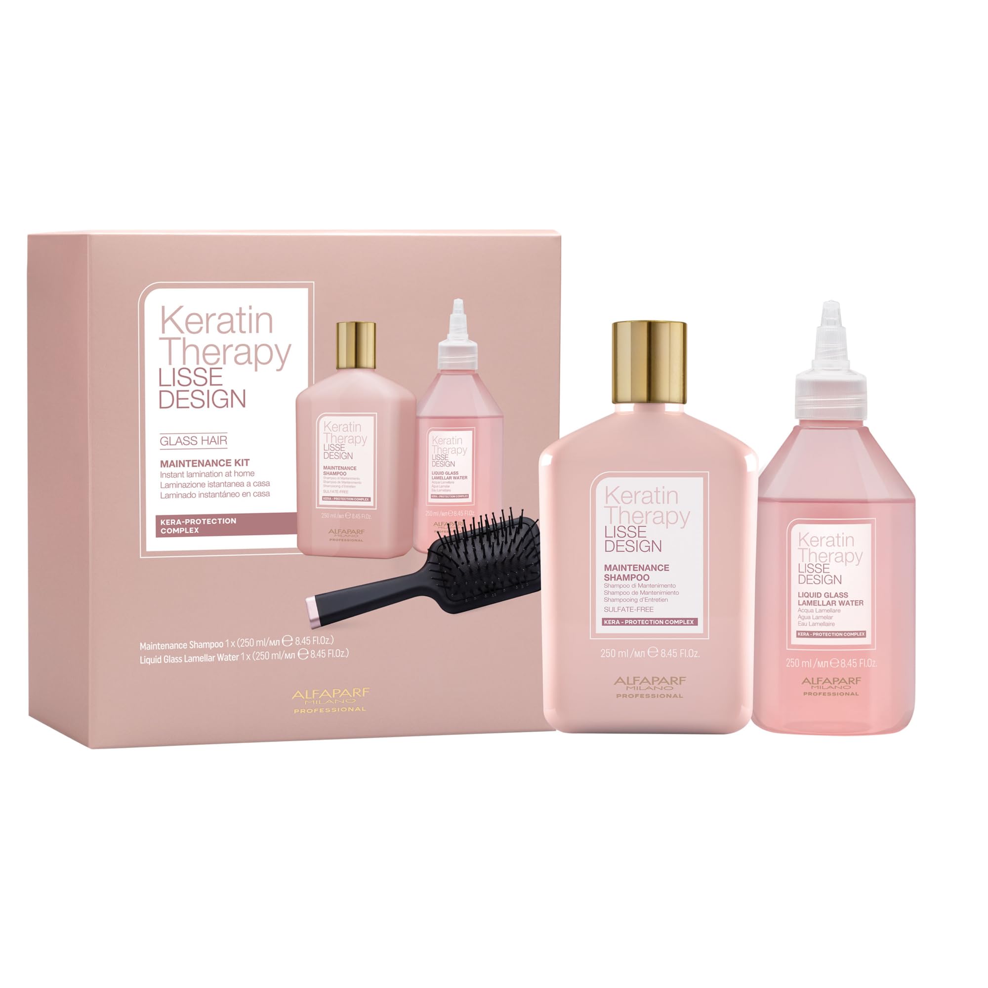 ALFAPARF MILANO Keratin Therapy Lisse Design Glass Lamination Hair - sets and kits beauty | Mubboo