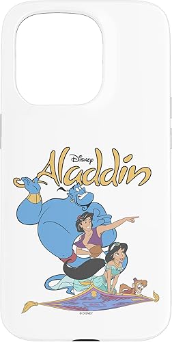 Vista 31 de Funda mágica para iPhone 13 Pro Disney Aladdin Group Shot