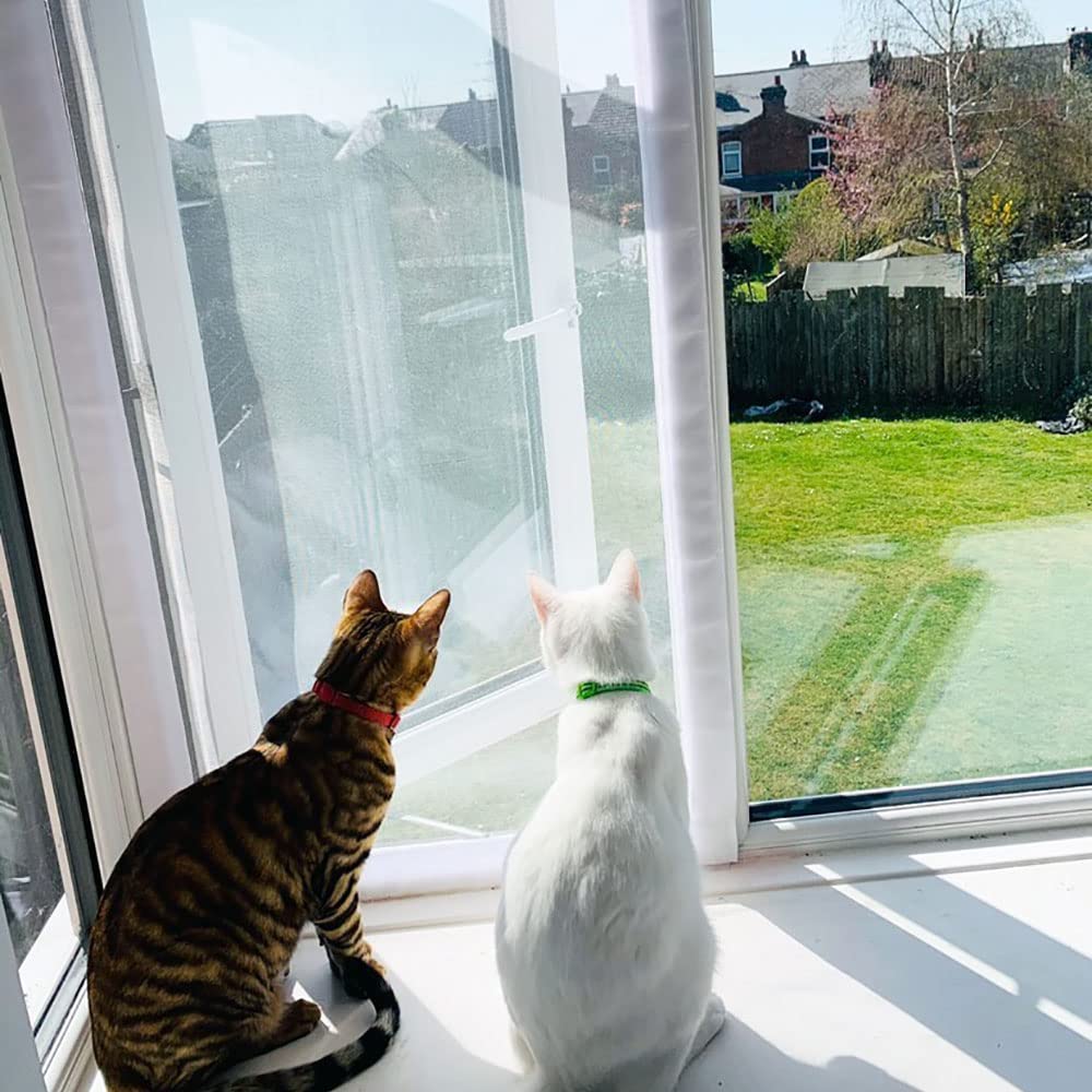 Save 50% - MYPIN Self Adhesive Cat Window Guard Screen Mesh