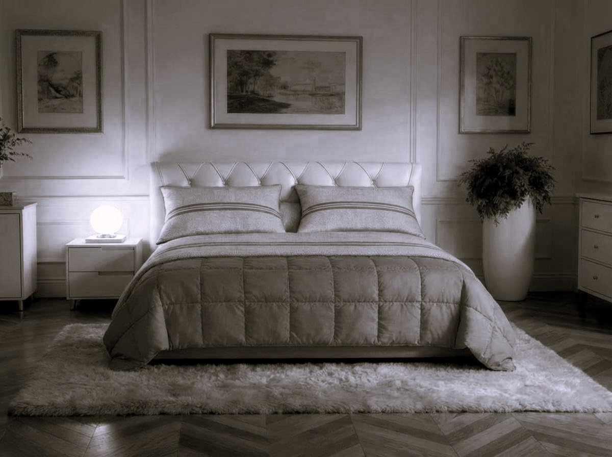 L'Emporio Casa Set Lenzuola in Flanella, Cotone Italiano 100% Pettinato, Anti-Pilling Varie Misure (Borbar Grigio, Matrimoniale)