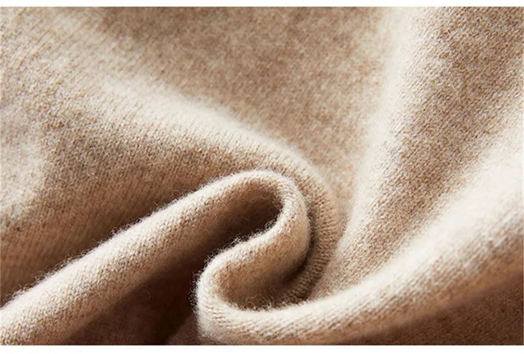 Suéter de punto holgado con cuello redondo para hombre