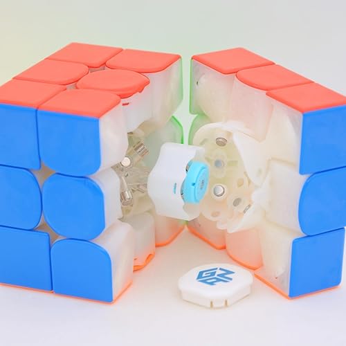 Miniatura 7 de Bukefuno GAN 14 Maglev UV 3x3 Cubo mágico magnético rompecabezas de velocidad GAN14 Maglev UV 3x3 Cubo mágico GAN14 M UV 3x3 Gans cubos 2023