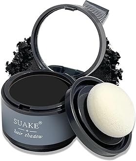 Root Cover Up Hair Topper Powder for Concealing Hair Loss, Thinning Hair, and Bald Spots - Long-Lasting, Natural-Looking Color for Hairline Shadows, Beard Lines, and More