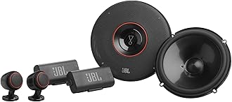 JBL Club 64CTP - 6-1/2" (160mm) Two-Way Component Speaker System with Tweeter Pod, 70W RMS, 210W Peak, Sensitivity (@ 2.83V): 92dB, Frequency Response: 55Hz – 20kHz, 3.0 ohms