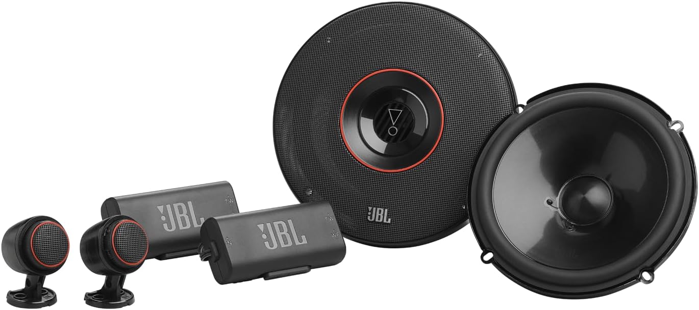 JBL Club 64CTP - 6-1/2" (160mm) Two-Way Component Speaker System with Tweeter Pod, 70W RMS, 210W Peak, Sensitivity (@ 2.83V): 92dB, Frequency Response: 55Hz – 20kHz, 3.0 ohms (Renewed)