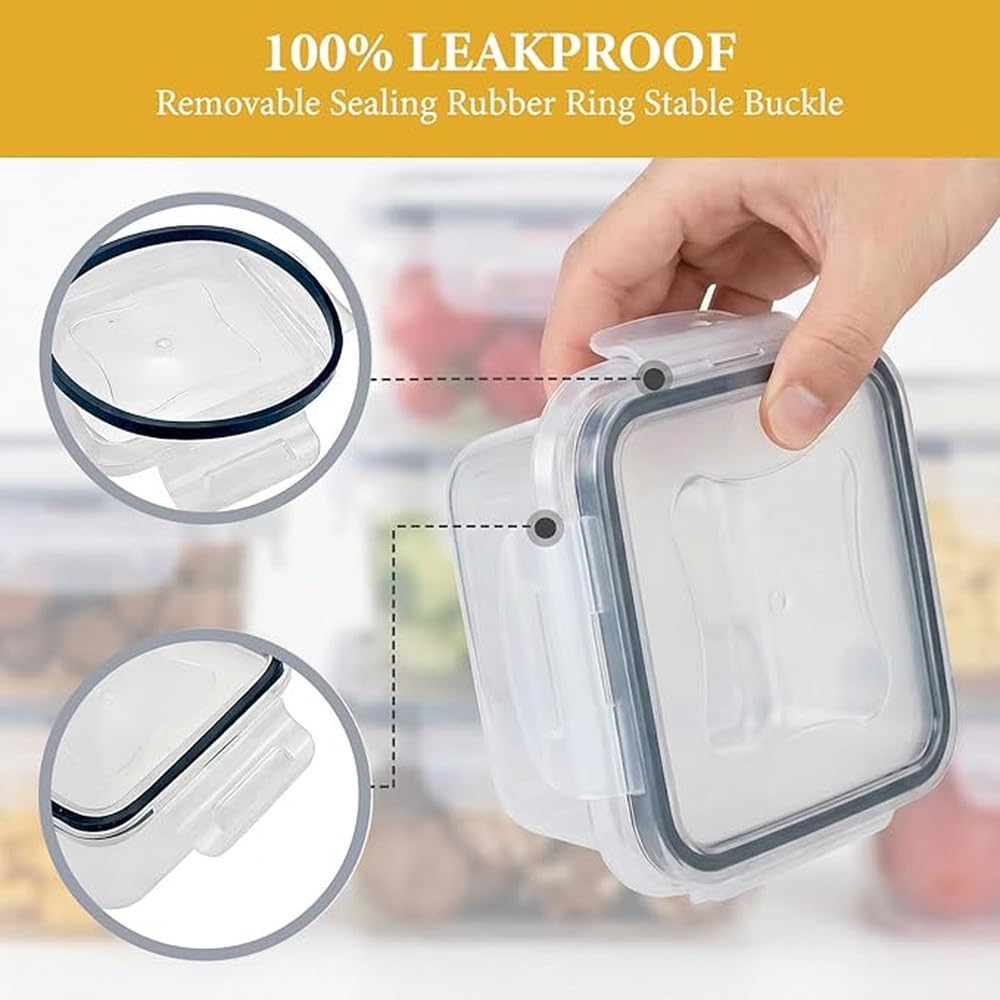Set per la conservazione della cucina Contenitori per,Set da 14 pezzi