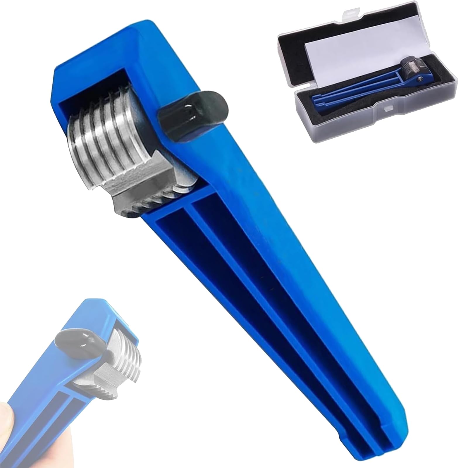 VILA SMO Cross Hatch Adhesion Tester Kit, Precision Paint Film Scriber, 6-tooth 2mm Cutter, ≤0.05mm Essential For Laboratory Quality Control And Material Testing