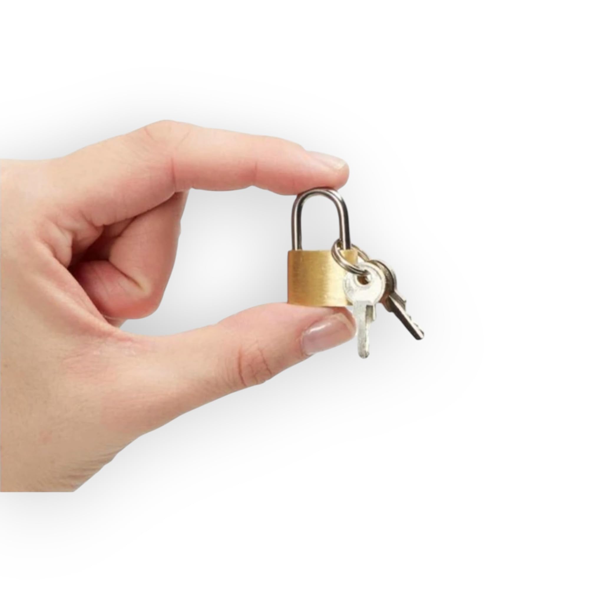 Heavy Duty 25mm Luggage Lock with 2 Keys Small Chabi Tala for Bagpack Suitcase Padlock Ideal for Travel Safety Purpose Bag Lock Pack of 2 | 25mm Brass Pad Mini Safety Lock for Office Locker Pack of 2-image-47