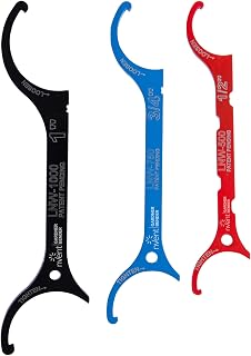 LNW-3PC LNW locknut wrench, Assorted | For 1/2 in, 3/4 in, and 1 in UL Locknuts, Thin Steel Construction (Formerly: Gardner Bender)