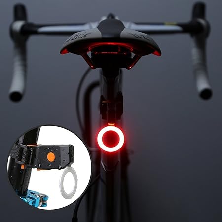 Amazon Tian 自転車 テールライトusb充電式 防水 テールライト 自転車用 セーフティーライト高輝度ledライト 軽量 ロードバイク マウンテンバイク 小型自転車 リアライト テールランプ 円形 Tian テールライト