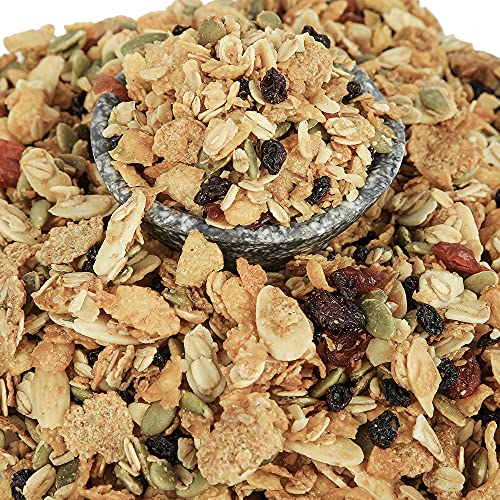 Image of NUTMART Premium Fruit And Nut Muesli For Eating | 500 Grams| Morning Breakfast| Superfood| Powerfull Breakfast| - No Added Flavor