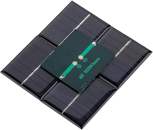 Miniatura 5 de SUNYIMA 10 unidades de 3 V 120 mA micro paneles solares células DIY placa epoxi solar materiales juguetes eléctricos células fotovoltaicas cargador