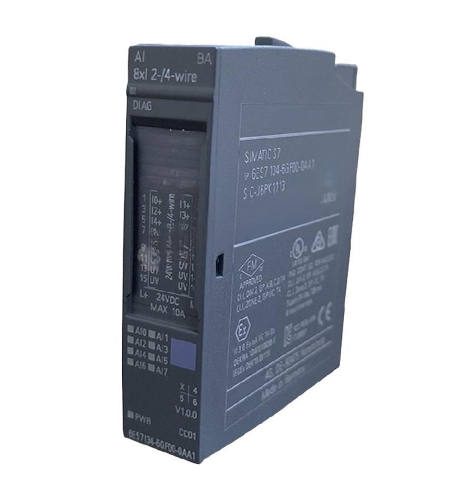 Module d'entrée analogique 6ES7134-6FF00-0AA1 pour moderniser une armoire ET200SP