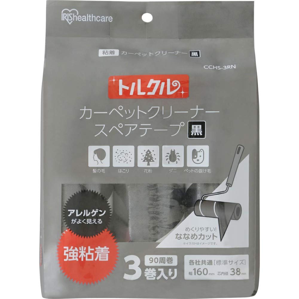 Amazon.co.jp: アイリスオーヤマ スペアテープ 粘着クリーナー