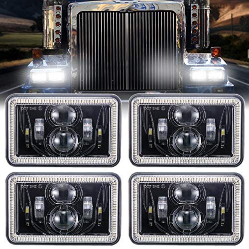 2 Pezzi H4 LED pour Moto Phare Avant de Moto 15W 1800LM 6500K Imperm/&eacute;able Super Blanc Phare Halog/&egrave;ne Canbus 12V