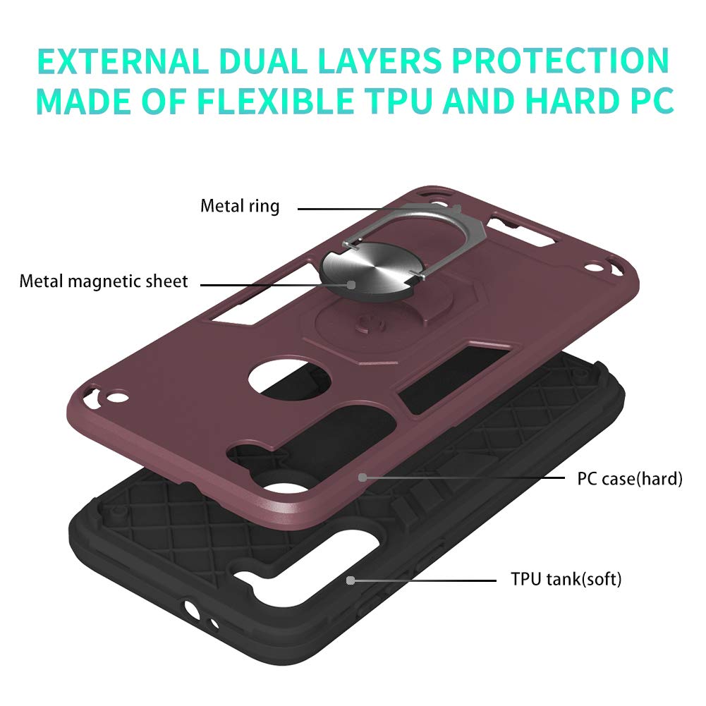 Custodia protettiva per Motorola Moto G8 Power in pelle PU