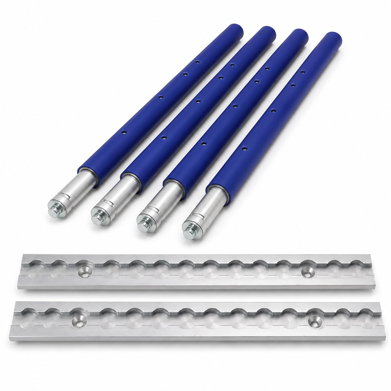 Kit Complet 4 Barres d’arrimage télescopique avec Rails