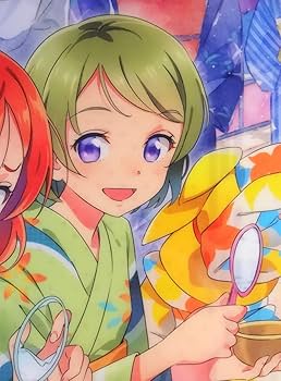 Amazon.co.jp: 一年生 星空凛 ＆小泉花陽 ＆ 西木野真姫 浴衣姿