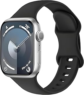 Next Store Watch Band 42mm/44mm/45mm/49mm, Silicone Sport Strap with Push Buckle for iWatch 1/2/3/4/5/6/7/8/9/SE/Ultra/Ultra2