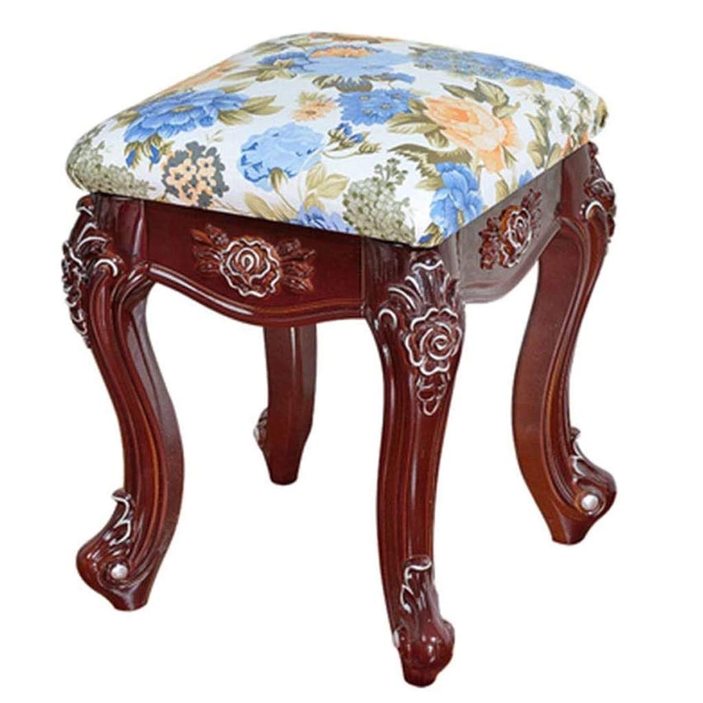 Gardeneea Lifestyle, Makeup Vanity Stool, Contemporary Stool, European Style Retro Dressing Stool, Stool, Accent Stools