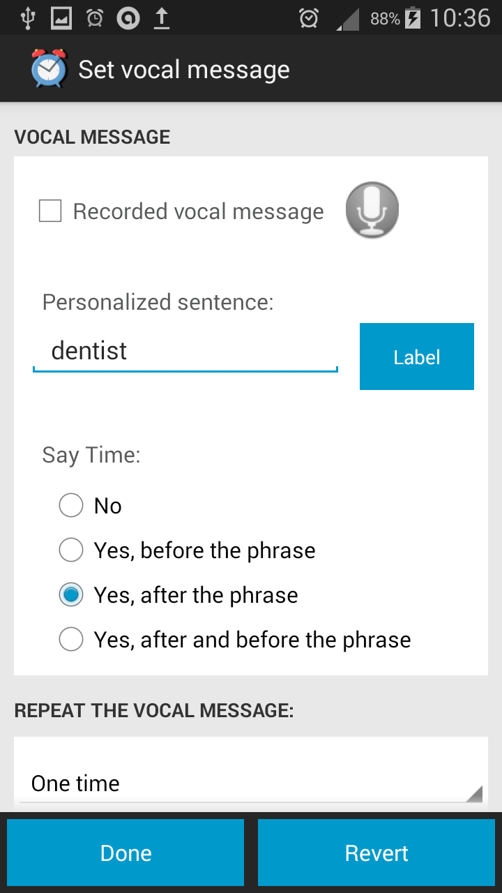 Talking Alarm Clock Pro Free - App on Amazon Appstore