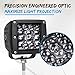 Swatow Industries LED Cube Lights 2PCS 84W Quad Row 3 Inch LED Pod Lights Off Road Spot Beam Driving Lights Fog Lights Square Work Lights for Truck Offroad SUV ATV UTV Motorcycle Boat