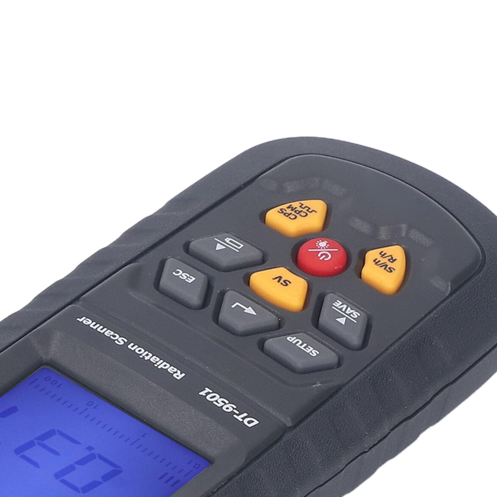 FTVOGUE Nuklearer Strahlungsdetektor mit Geigerzählerröhre, Digitaler Strahlungsmonitor für die -Beta-Gamma-Röntgenerkennung, LCD-Display, Bluetooth-Datenprotokollierung für den Heimgebrauch Im Labor