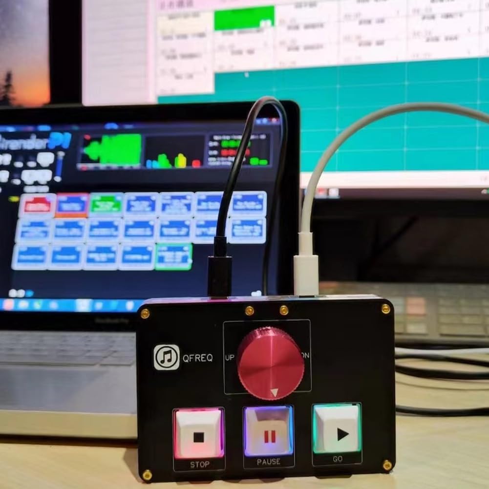 Amazon.co.jp: laeosith QLAB コントローラーは 2 台のコンピューター