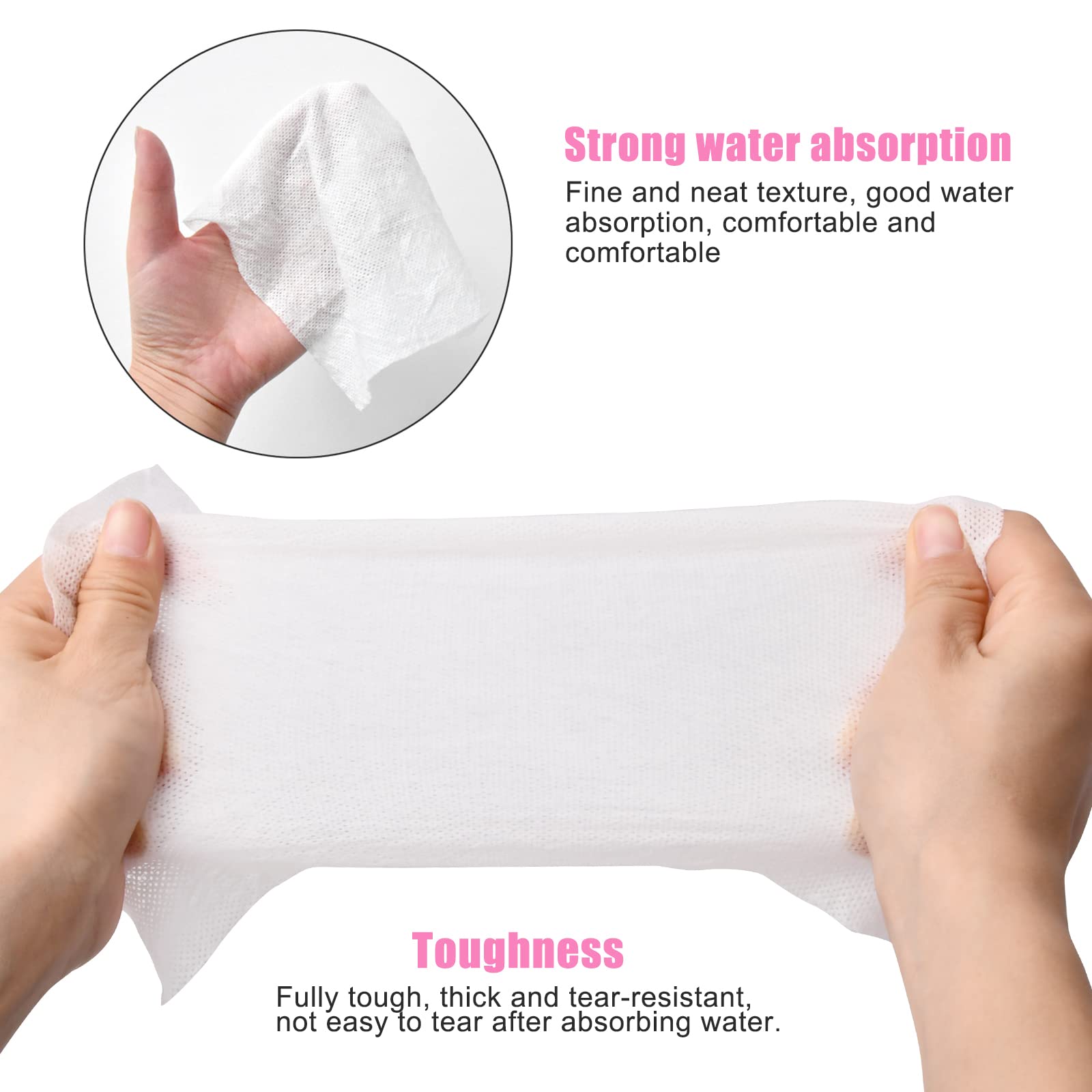 100 Asciugamani Compressi Usa E Getta - Morbidi E Portatili Per Viaggi, Campeggio E Uso Quotidiano