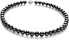 Set de Perlas Cultivadas de Agua Dulce Calidad A de 8-9mm Kaitlyn Black con Plata 925 para Mujer 3