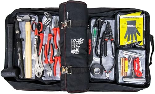 Miniatura 6 de BOXO USA Heavy Duty Off-Road King of Hammers KOH Bolsa de herramientas y juego de herramientas de 80 piezas PA917