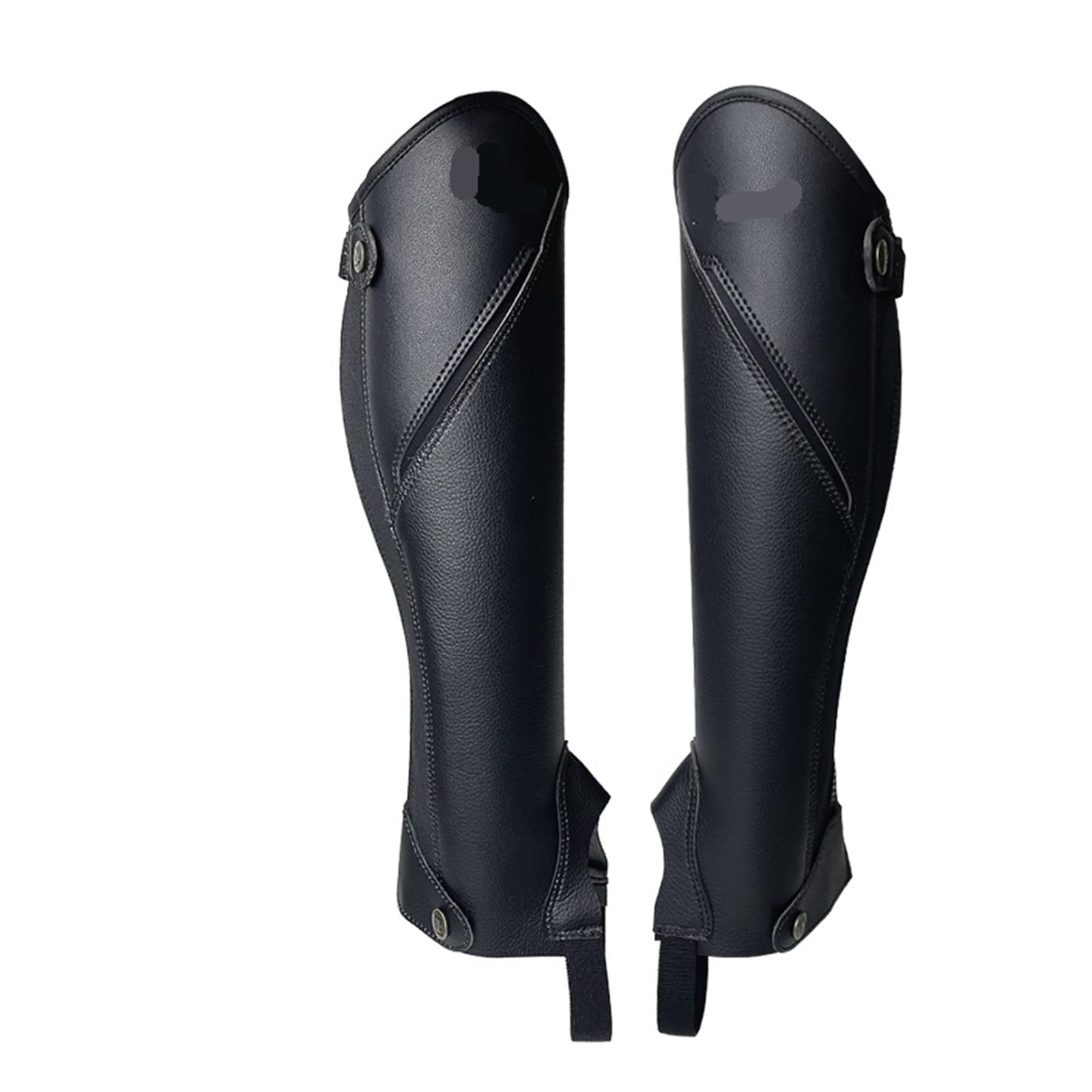 Reiten Half Chaps Reitleggings aus Stretchleder, professionelle Reitbekleidung, bequeme for Ritterbekleidung
