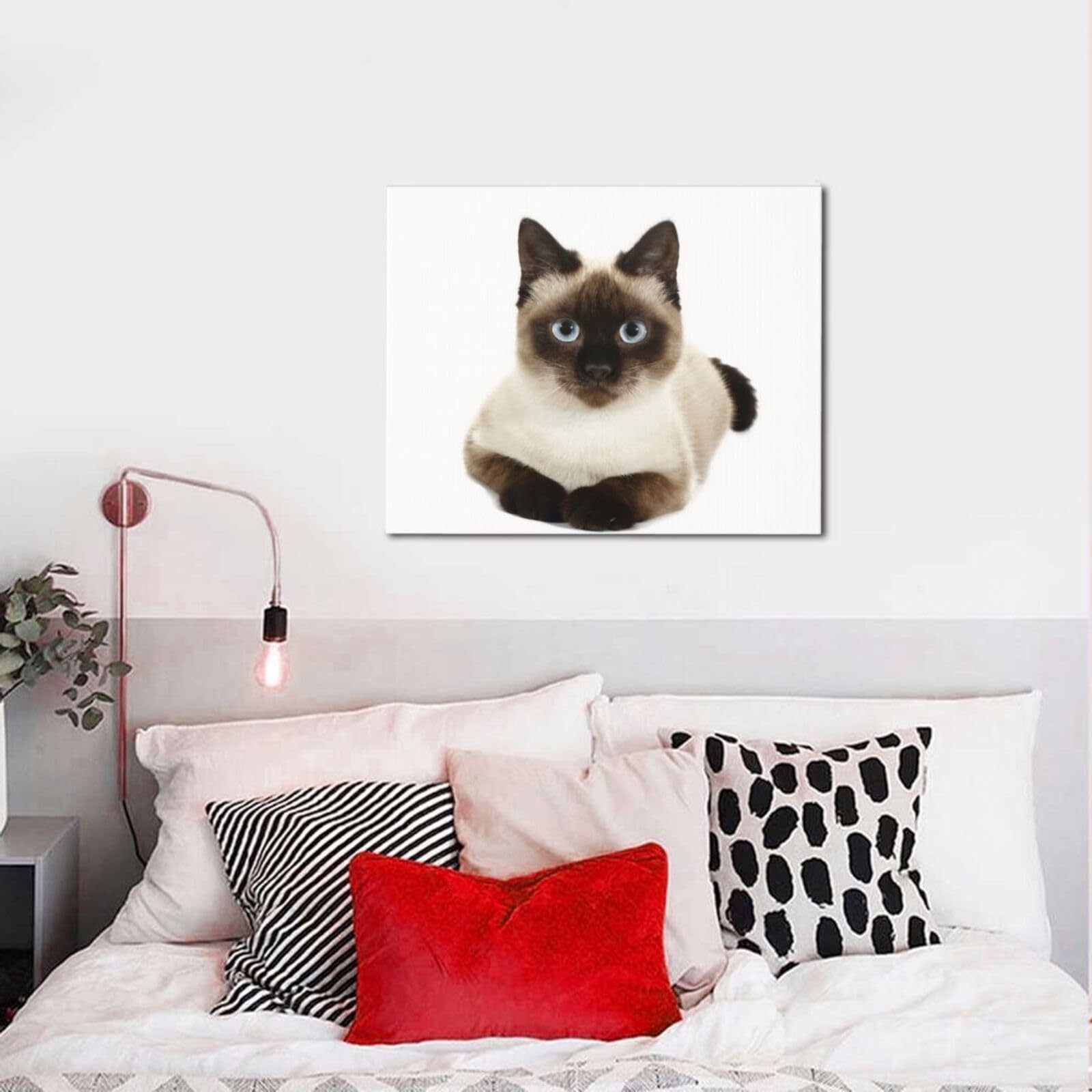 Amazon.co.jp: Chioee アートパネル ポスター 絵画 シャム猫