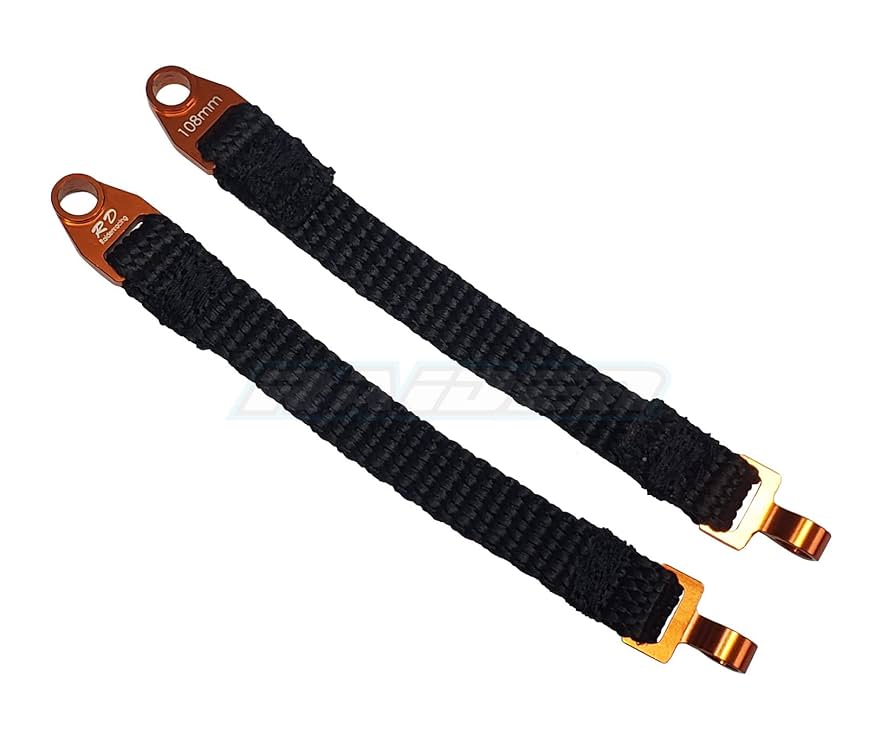 Amazon.com: Rear Suspension Damper Travel Limit Straps 108mm
